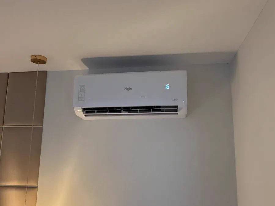 Ar-condicionado split instalado pela MG Climatização